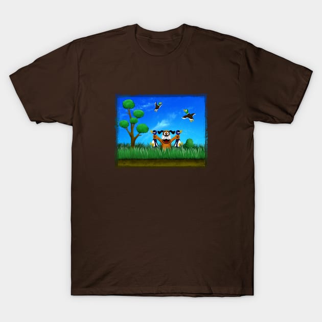 Duck Hunt T-Shirt by Kari Likelikes